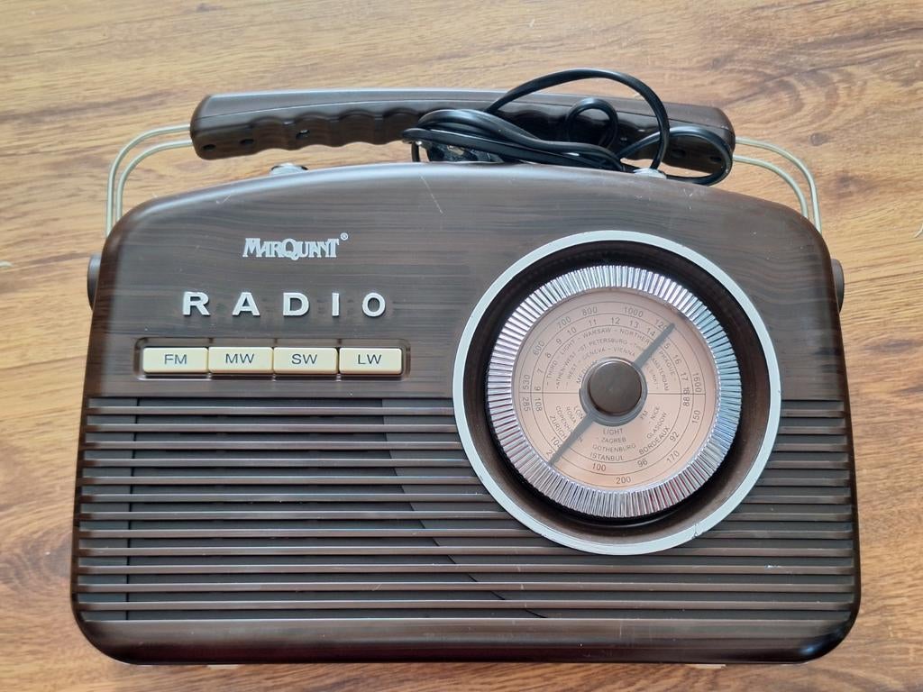 MarQuant Retro radio, Ophalen of Verzenden