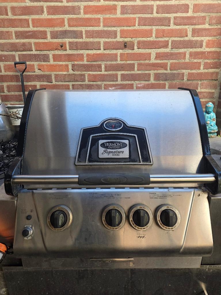 Gas barbeque inbouw, Ophalen, Gebruikt