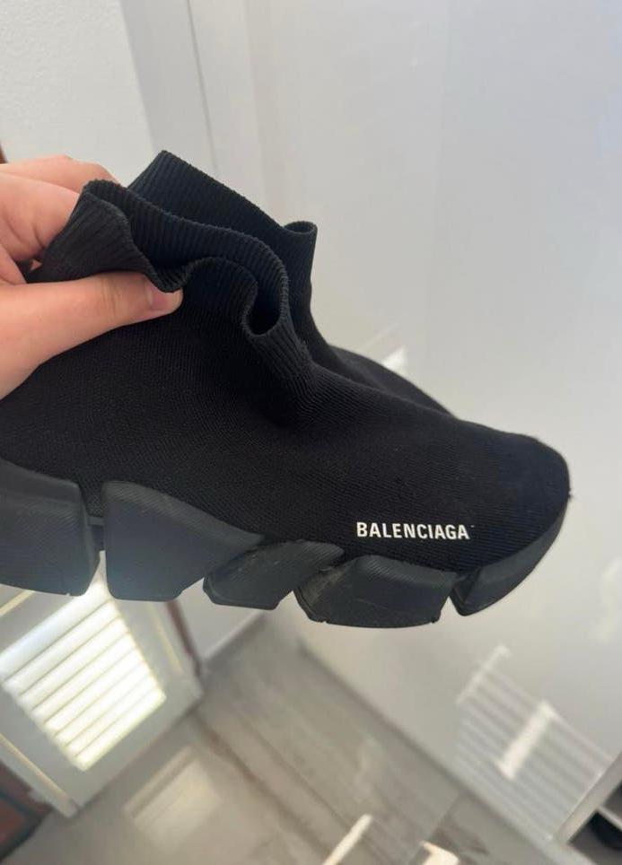 Balenciaga sok, Ophalen, Zwart, Nieuw, Sneakers of Gympen