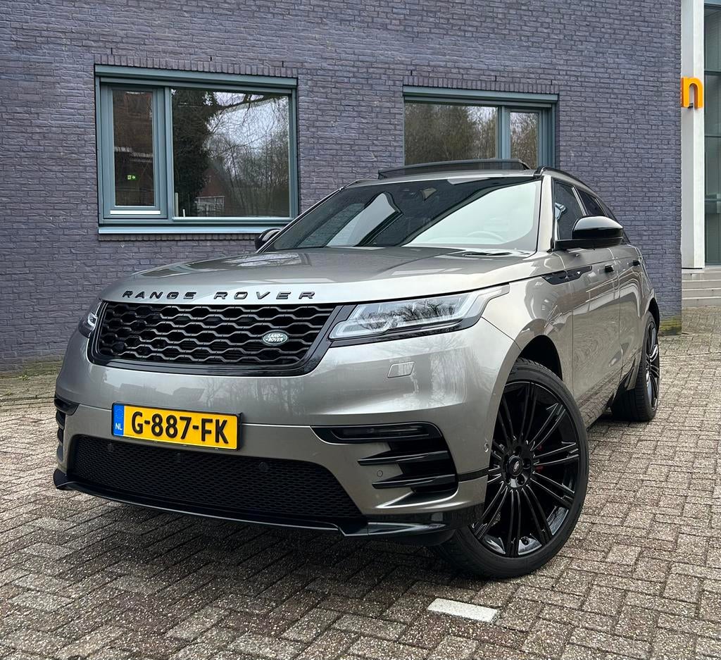 LAND ROVER RANGE ROVER VELAR P250 AWD R-DYNAMIC 22” PANO DAB, Automaat, Zwart, 4 cilinders, 120 €/maand