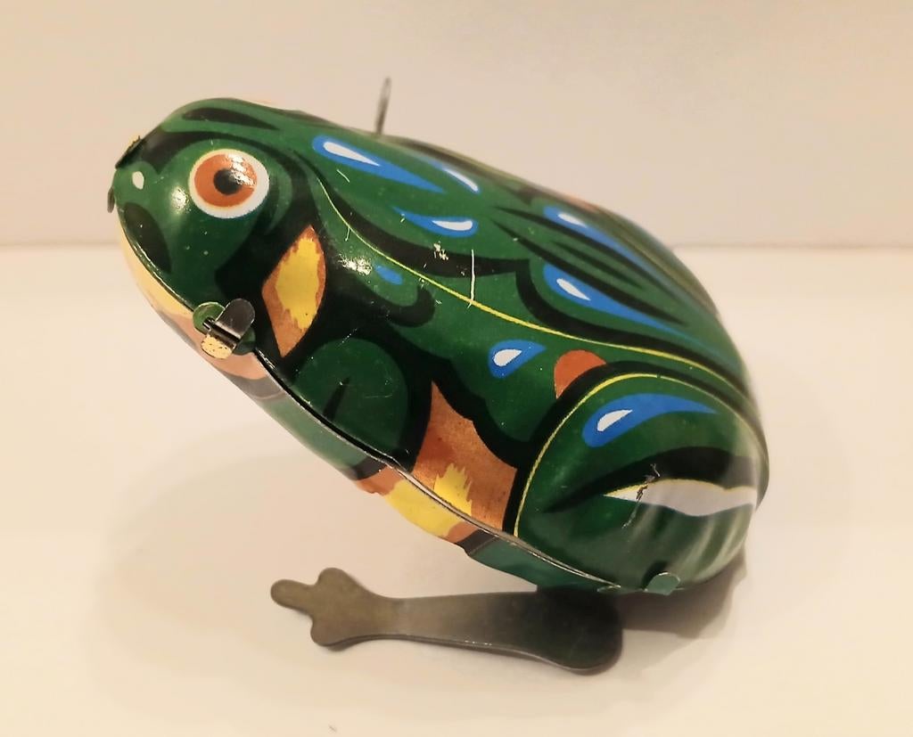 Blikken Kikker. Frog - unknown for sale from fiets