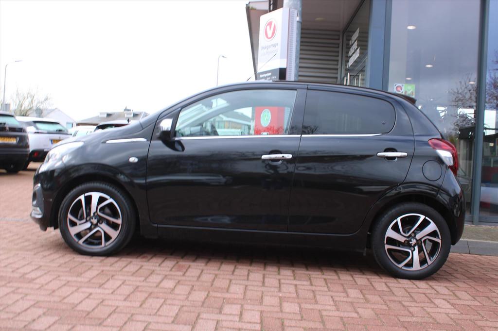 PEUGEOT 108 1.0 e-VTi Aut. *Allure* | Navigatie | Camera | A, Automaat, Stof, Gebruikt, 4 stoelen