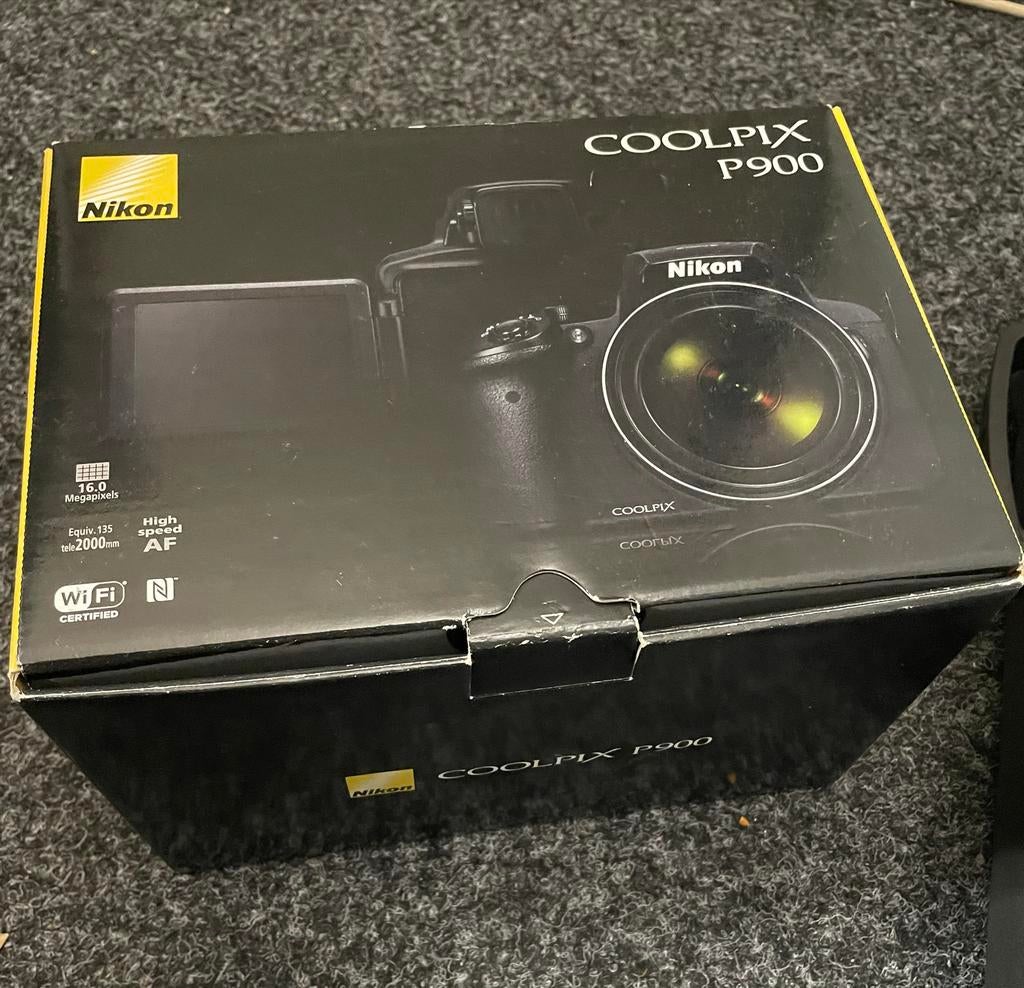 Nikon Coolpix P900 - Superzoom Camera met 83x Optische Zoom, Compact, Ophalen of Verzenden, Zo goed als nieuw, Nikon