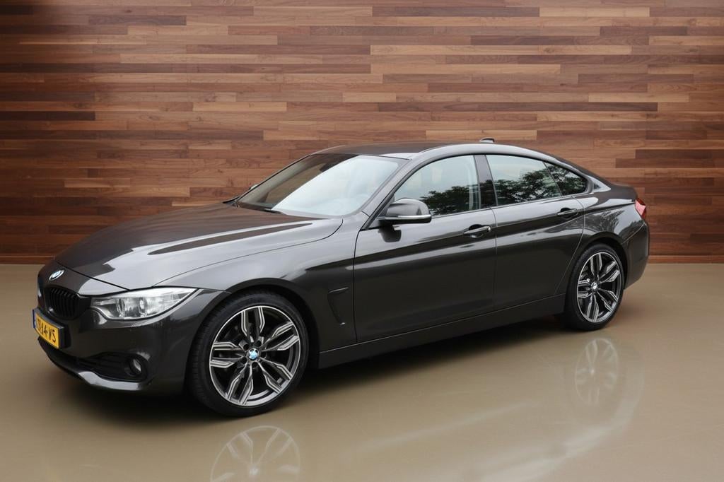 BMW 4 Serie Gran Coupé 418d Executive | AUTOMAAT | LEDER |, Automaat, 745 kg, 4 cilinders, Bruin