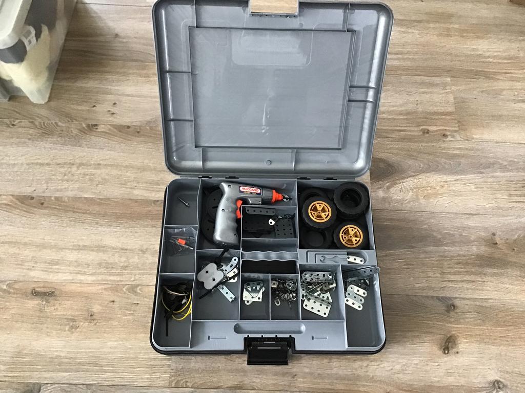 Meccano koffer ., Ophalen of Verzenden, Gebruikt