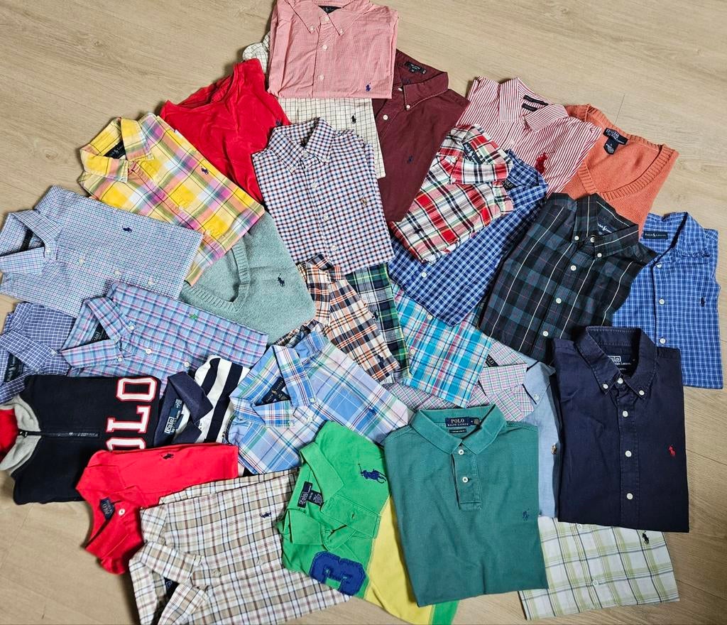 Ralph Lauren batch / kledingpakket – 30 stuks, Ophalen of Verzenden, Overige kleuren, Overige halswijdtes