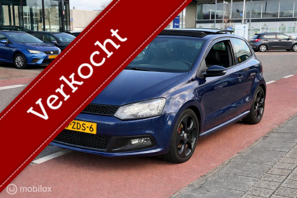 Volkswagen Polo 1.4 GTI AUTOMAAT * MOTORSTORING *, Euro 5, 4 cilinders, Origineel Nederlands, 630 kg
