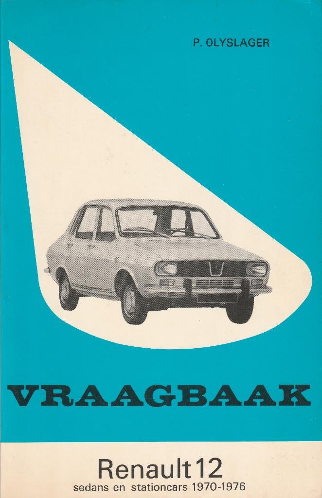 Renault 12 vraagbaak 1970 - 1976, Ophalen of Verzenden