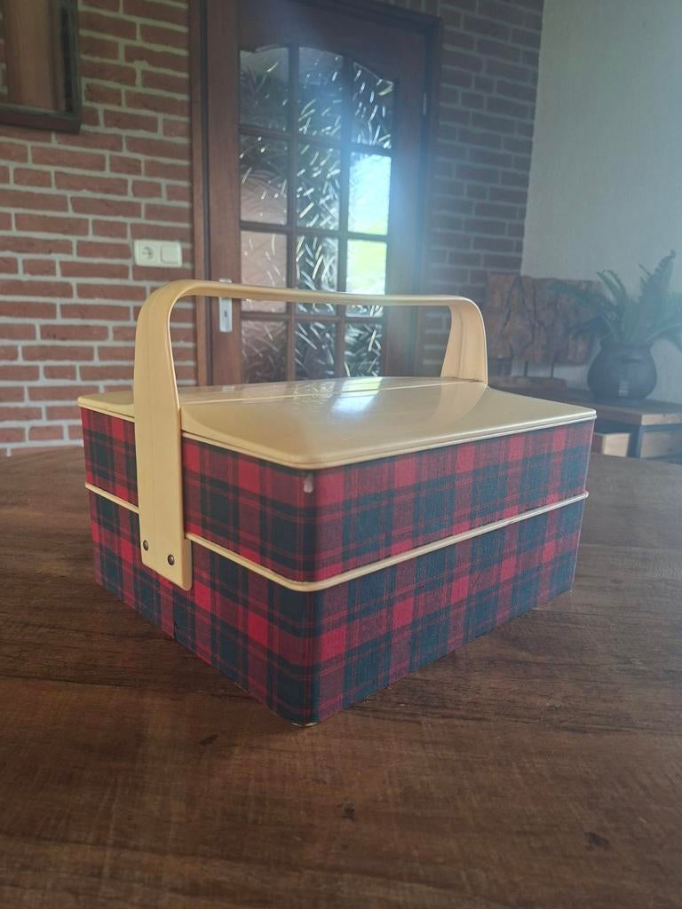 Naaikoffer vintage, Ophalen of Verzenden, Gebruikt, Naaimachine, Singer