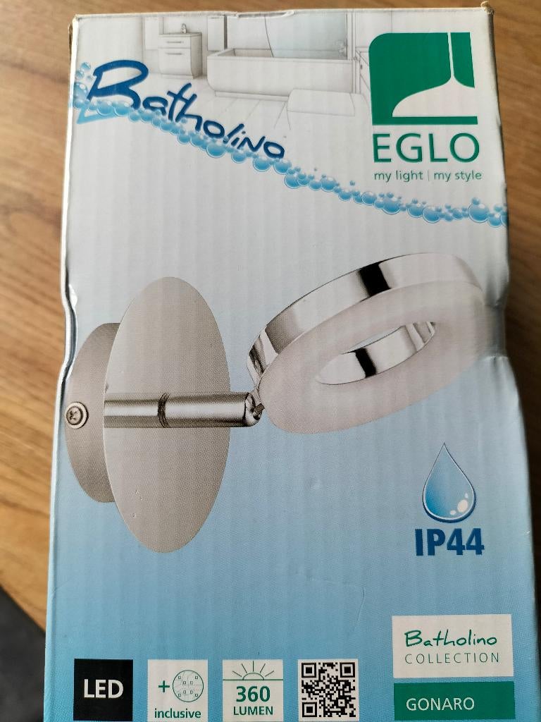 eglo gonaro badkamerlamp/spot, Ophalen of Verzenden, Nieuw, Glas, Serie gonaro
