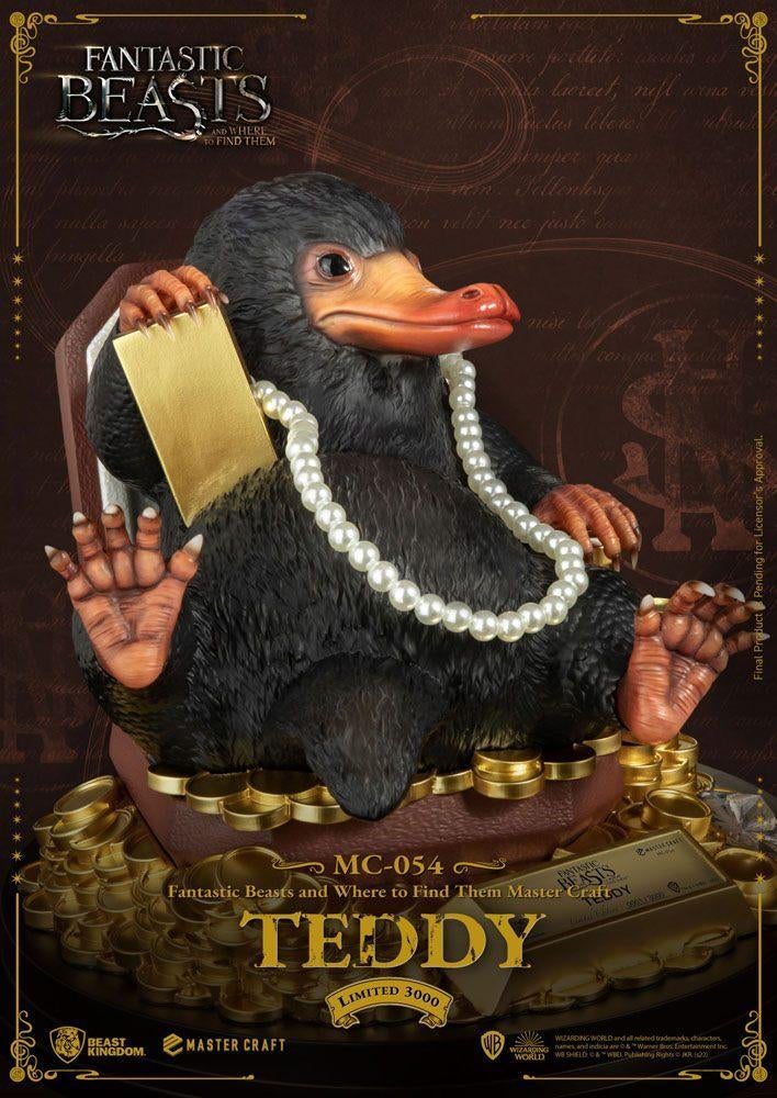 Beast Kingdom Master Craft Fantastic Beasts Niffler Teddy, West Campus 1 76863 Herxheim (DE), Heo GmbH, Nieuw, Ophalen of Verzenden