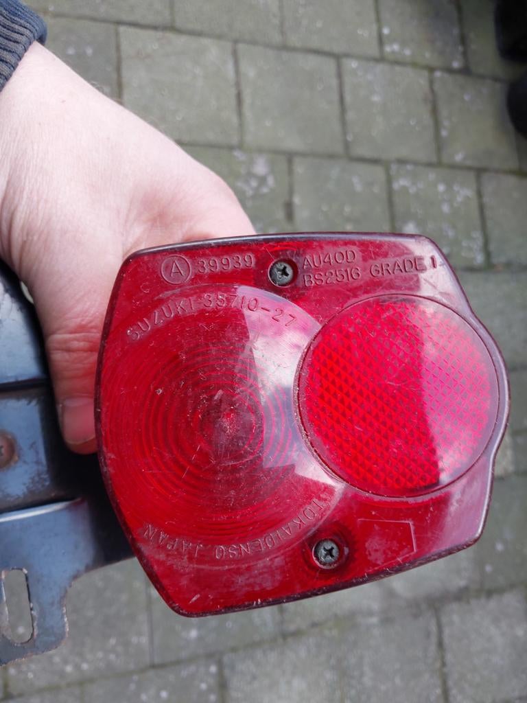 Tk suzuki achterlamp oldtimer gs750of gt of t, Ophalen of Verzenden