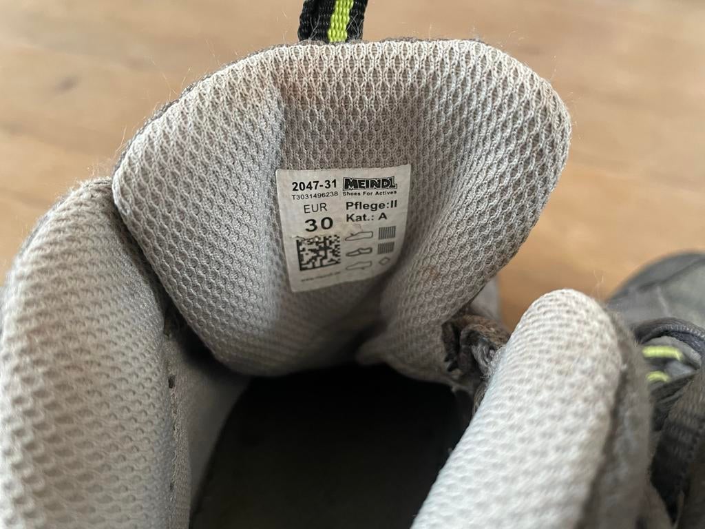 Meindl wandelschoenen kinderen maat 30, Ophalen, Gebruikt, Jongen of Meisje, Schoenen