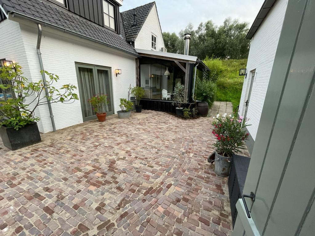 Dikformaat oud gebakken klinkers 12m2, Tuin en Terras, Tegels en Klinkers, Ophalen of Verzenden, Keramiek, Klinkers