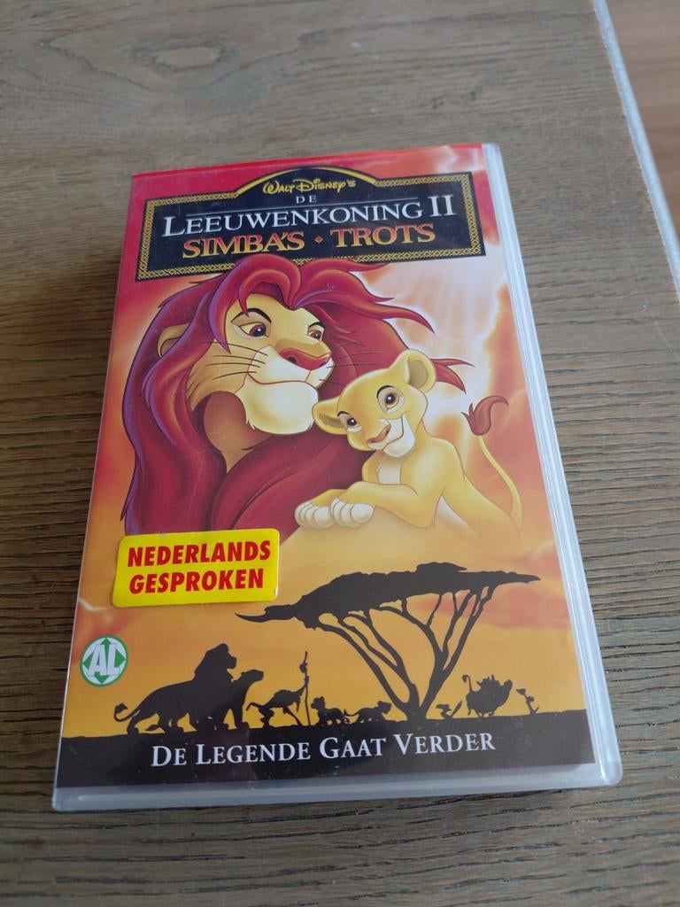 Disney De Leeuwenkoning 2 Simba's Trots NIEUW IN FOLIE, Tekenfilm, Alle leeftijden, Ophalen of Verzenden, Nieuw in verpakking