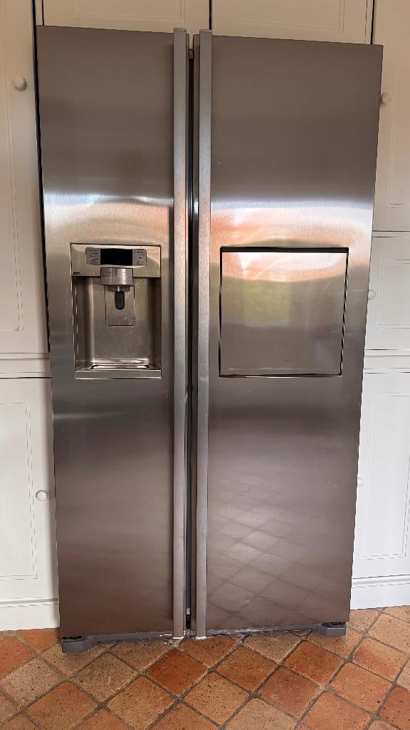 Amerikaanse koelkast, Witgoed en Apparatuur, Koelkasten en IJskasten, Ophalen, Gebruikt, 200 liter of meer, 60 cm of meer