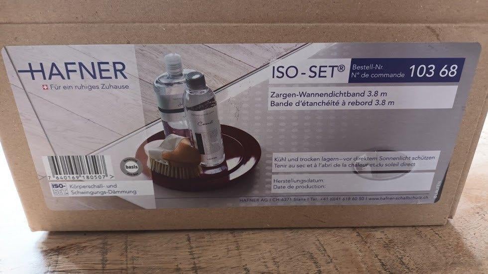 Hafner ISOset badkamer, afdichtsysteem voor bad en douchebak, Doe-het-zelf en Verbouw, Minder dan 4 cm, Overige materialen, Nieuw
