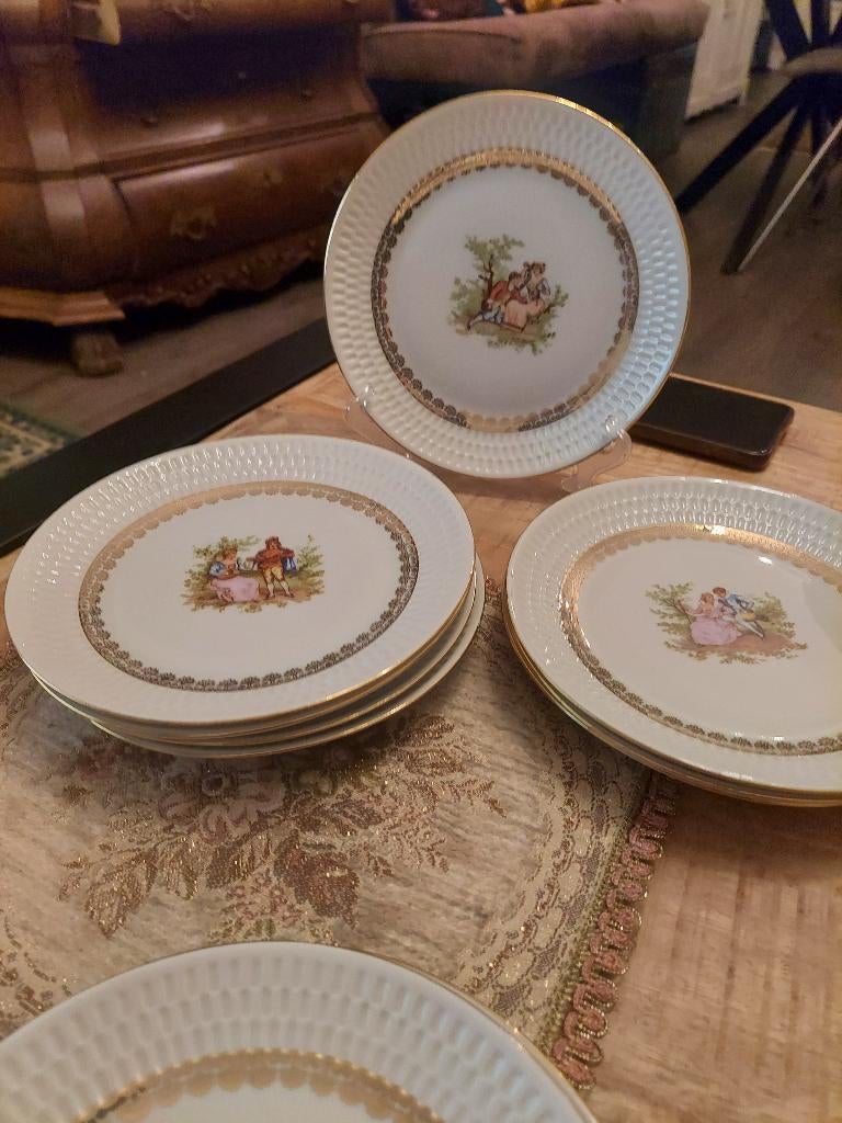 Chodzież Telimena 12 gebakbords., Antiek en Kunst, Ophalen of Verzenden