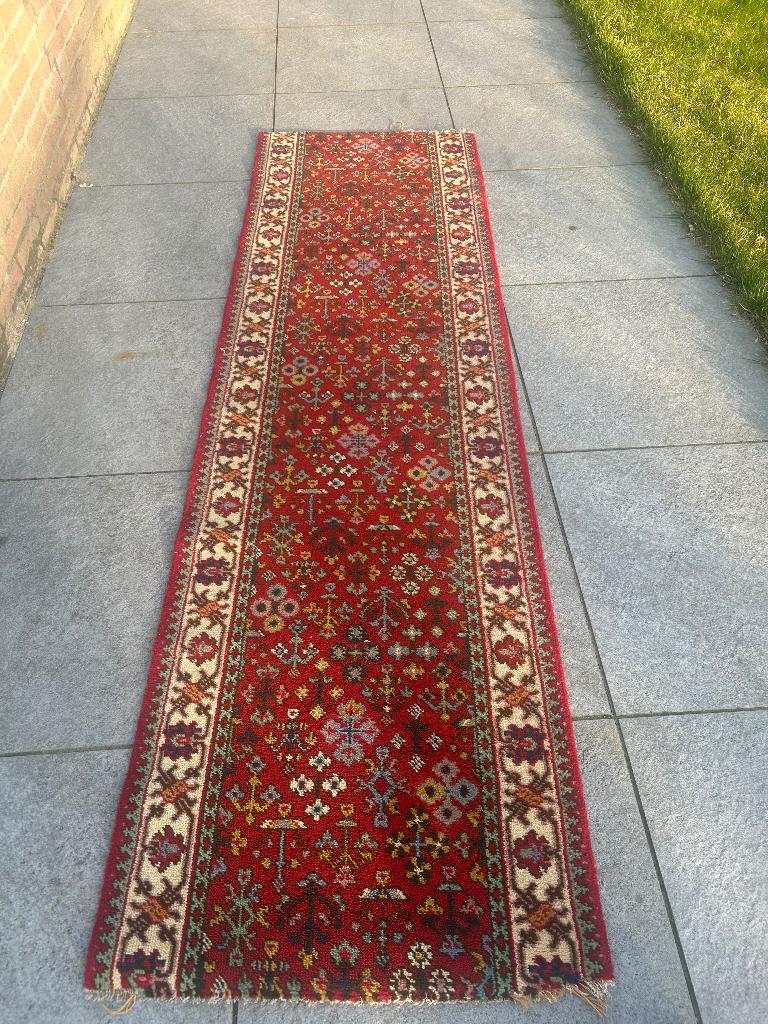 Perzisch tapijt lang, Huis en Inrichting, Ophalen, Gebruikt, 200 cm of meer, 50 tot 100 cm