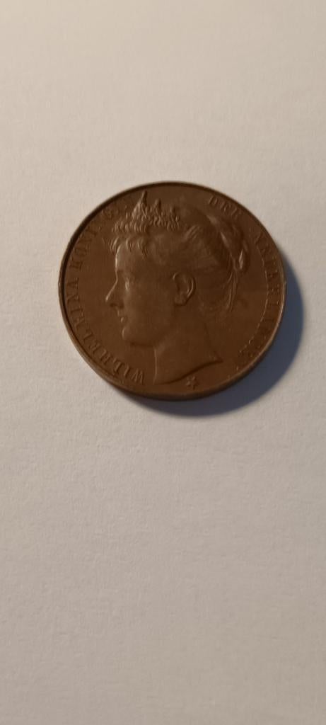 Huldigingspenning Koningin Wilhelmina 1898, Postzegels en Munten, Munten | Nederland, Ophalen of Verzenden, Koningin Wilhelmina