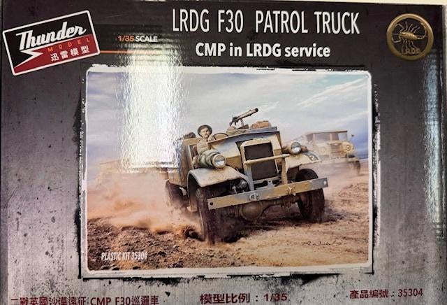 Coelianmodels, Thunder 35304, LRDG F30, 1/35, € 49,99, Overige merken, Tank, 1:32 tot 1:50, Nieuw