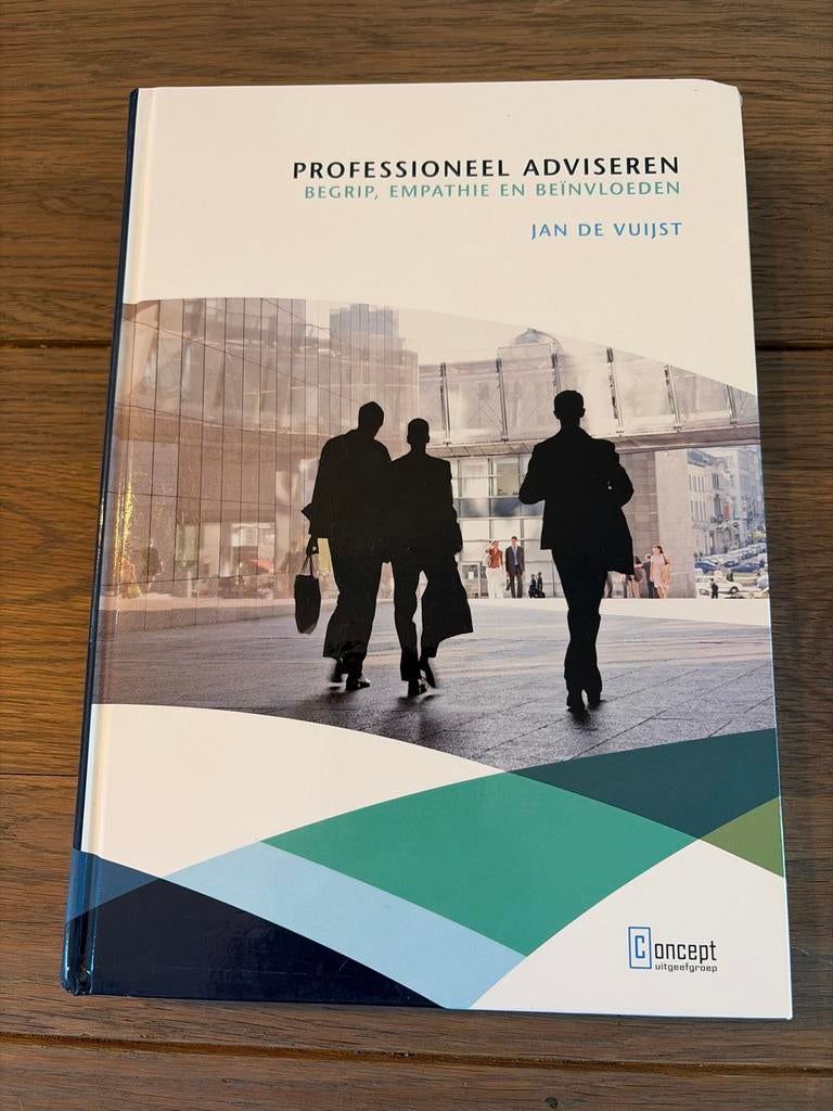 Professioneel Adviseren - Begrip, Empathie en Beïnvloeden, Boeken, Advies, Hulp en Training, Gelezen, Ophalen of Verzenden