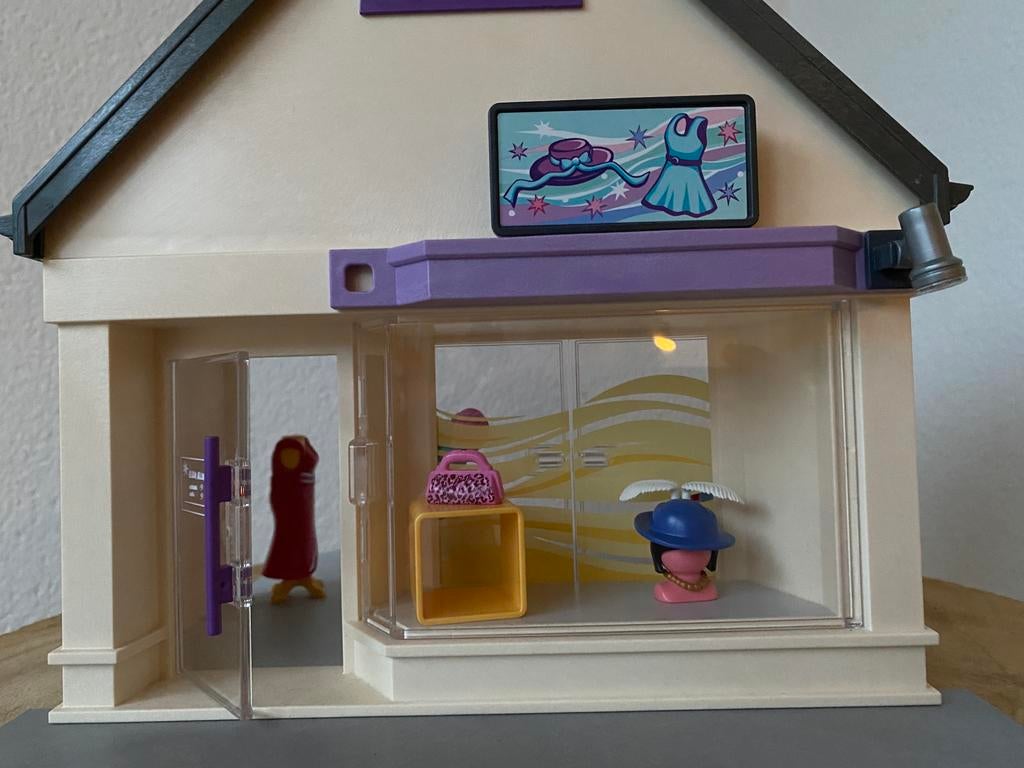 Playmobil City Life Mijn Modehuis (70017) - Niet compleet, Kinderen en Baby's, Speelgoed | Playmobil, Ophalen of Verzenden, Gebruikt