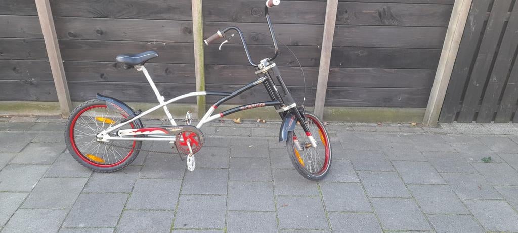 Unieke Chrysler Cruiser fiets 20 inch, Fietsen en Brommers, Ophalen, Gebruikt, Staal, Cruiser