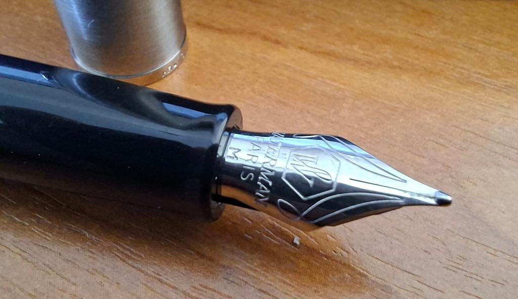 RVS Waterman hemisphere vulpen, Nieuw, Ophalen of Verzenden, Met reclame, Vulpen