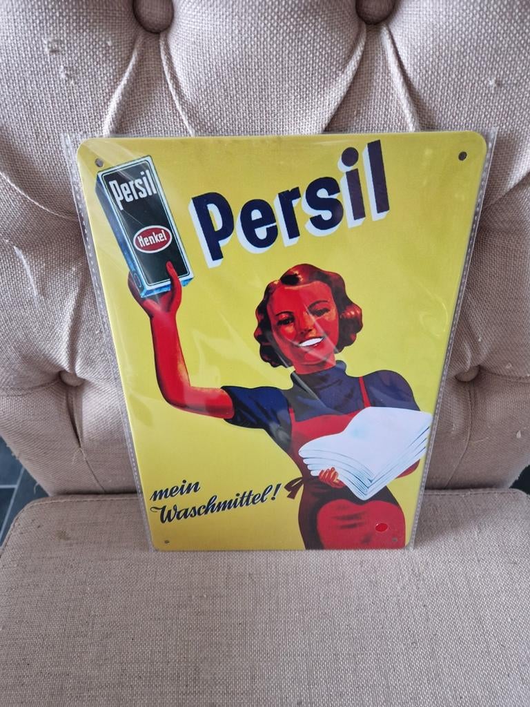 Persil reclamebord, Ophalen of Verzenden, Nieuw, Reclamebord