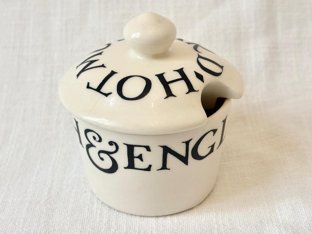 Emma Bridgewater - Toast & Marmalade - Mustard pot, Verzenden, Overige typen, Zo goed als nieuw, Overige stijlen