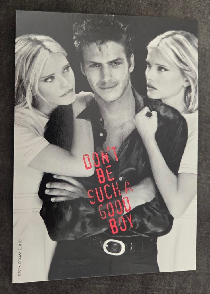 Drakkar Noir - Guy Laroche - Twee sexy vrouwen en een man, Verzenden, 1980 tot heden, Ongelopen, Overige thema's