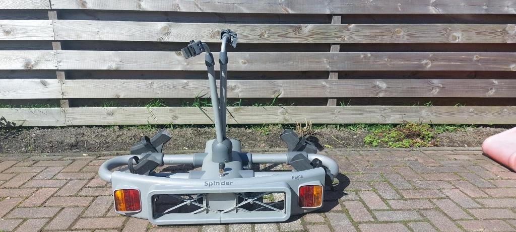 Spinder Eagle fietsendrager voor 2 fietsen, Auto diversen, Fietsendragers, Gebruikt, Trekhaakdrager, 2 fietsen, Ophalen