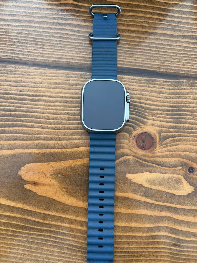 Apple Watch Ultra Series 3, IOS, Ophalen of Verzenden, Waterdicht, Grijs