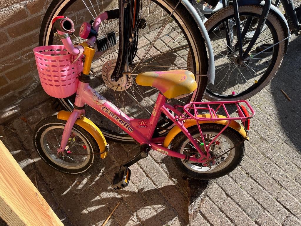 Gazelle kinderfiets, Ophalen, Gebruikt, Minder dan 16 inch, Gazelle fiets