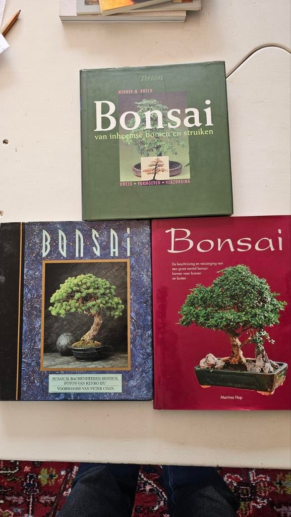 Drie Bonsai Boeken - Goede Staat, Ophalen of Verzenden, Gelezen, Overige onderwerpen