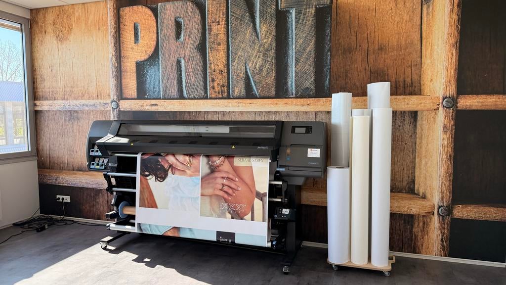 HP Latex 335 Printer met RIP systeem, cartridges en media, Ophalen, Gebruikt, Printer, Fax of Scanner