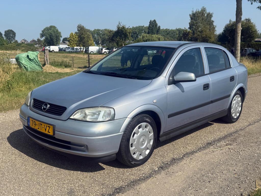 Opel Astra 1.6 Edition AUT APK 08-2026 Airco NAP, Auto's, Stof, Gebruikt, 4 cilinders, Origineel Nederlands