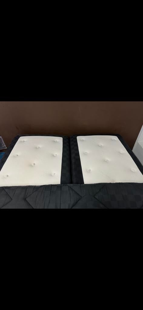 Hastens Boxspring vlak 180x200 Fırm en medıum, Ophalen of Verzenden