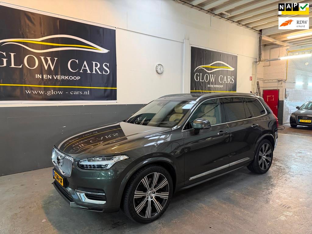 Volvo XC90 2.0 T8 Recharge AWD R-Design LUCHTVERING|H&K|PANO, Lichtsensor, Gebruikt, Euro 6, 4 cilinders