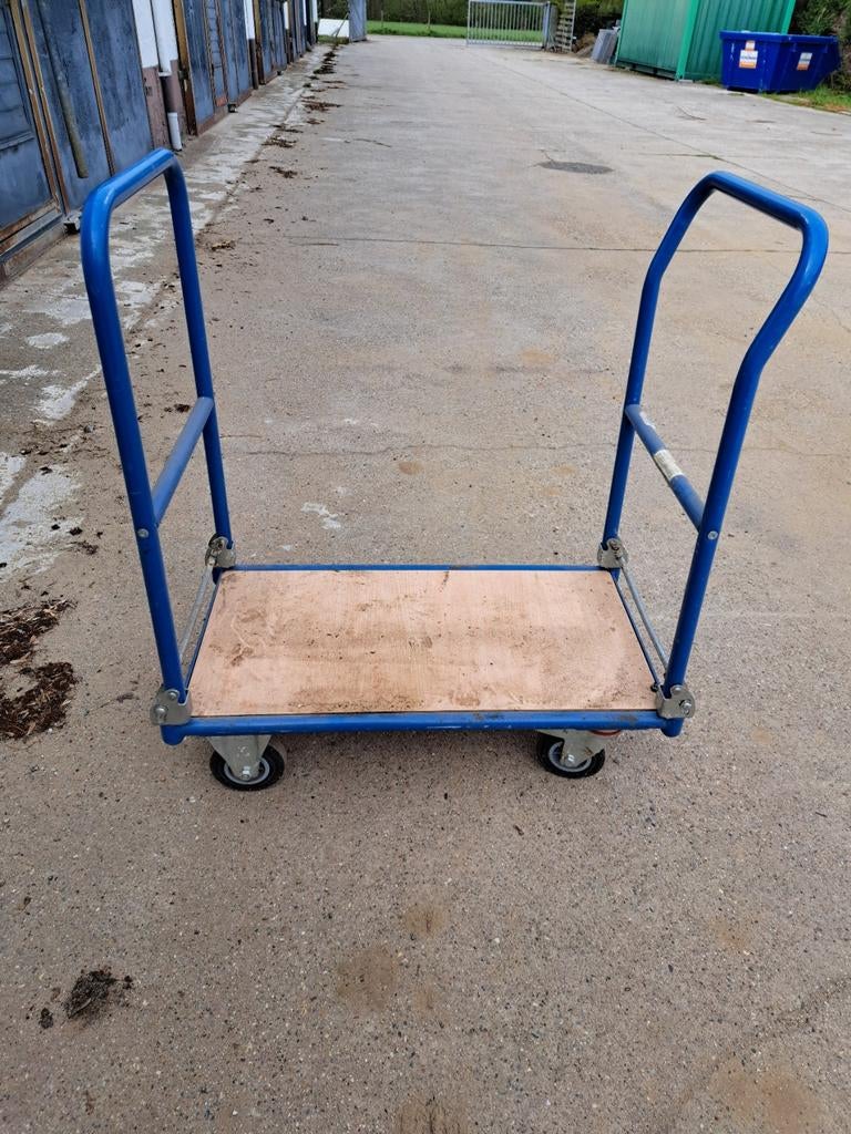 Stevige Fetras transportkar - Type 1130, Doe-het-zelf en Verbouw, Transportwagens, Ophalen, Gebruikt