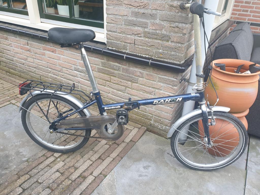 Dahon Boardwalk vouwfiets 20 inch, Fietsen en Brommers, Fietsen | Vouwfietsen, 20 inch of meer, Gebruikt, Versnellingen, Ophalen of Verzenden