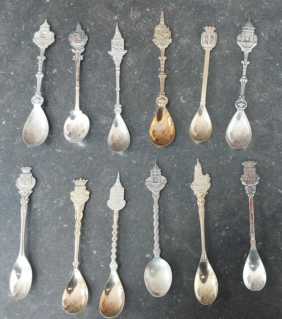 Lepeltjes Schoonhoven theelepels, Antiek en Kunst, Antiek | Bestek, Ophalen of Verzenden