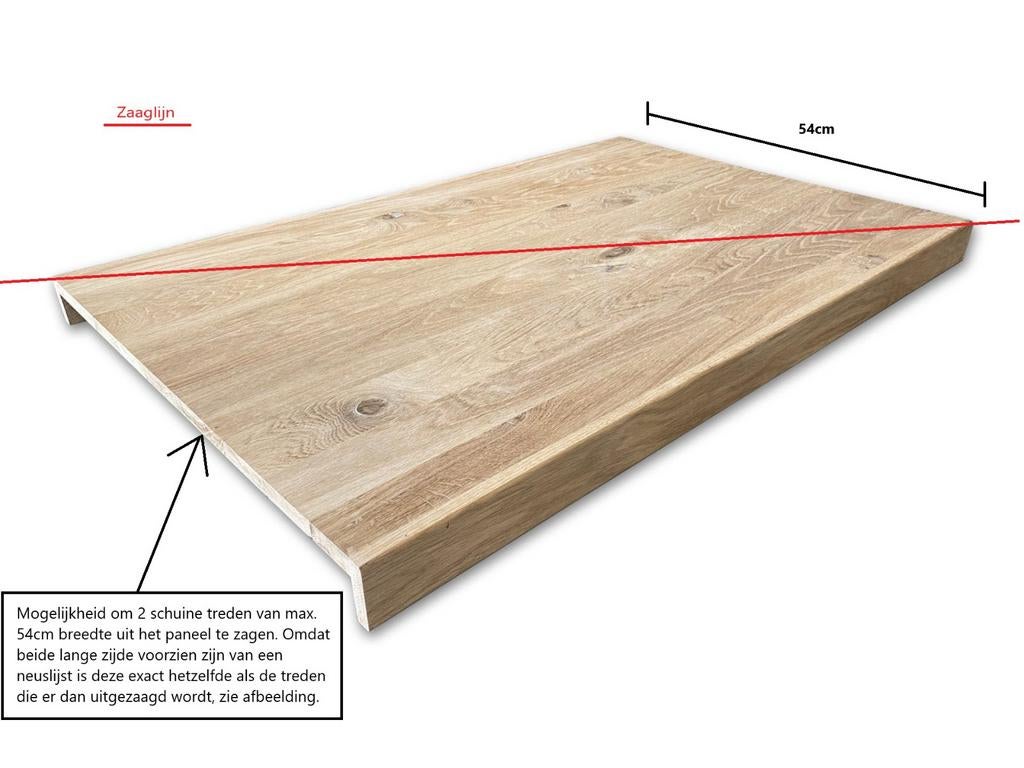 Nieuw eiken traprenovatie set! Nieuw, Ophalen, Nieuw
