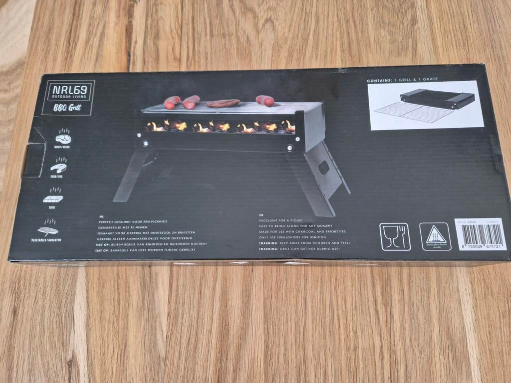 Tafel bbq, Ophalen, Nieuw