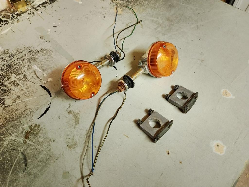 Kawasaki KZ1000Police knipperlichten, Motoren, Ophalen of Verzenden