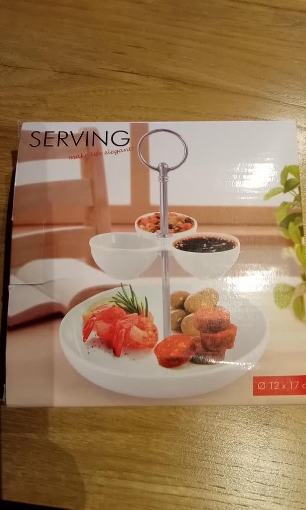 Serving etagares, Ophalen of Verzenden