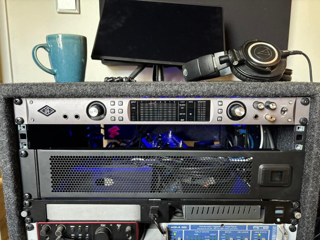 Universal Audio Apollo x6 Thunderbolt 3 Audio Interface, Ophalen of Verzenden, Gebruikt, Audio