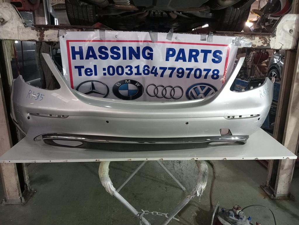 W213 Sedan Achterbumper Diffuser Zilver Grijs Origineel, Auto-onderdelen, Carrosserie en Plaatwerk, Gebruikt, -, Ophalen of Verzenden