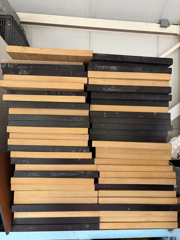 Houten planken 105x51x4 cm - Diverse kleuren beschikbaar, Doe-het-zelf en Verbouw, Hout en Planken, Ophalen, Gebruikt, Minder dan 25 mm